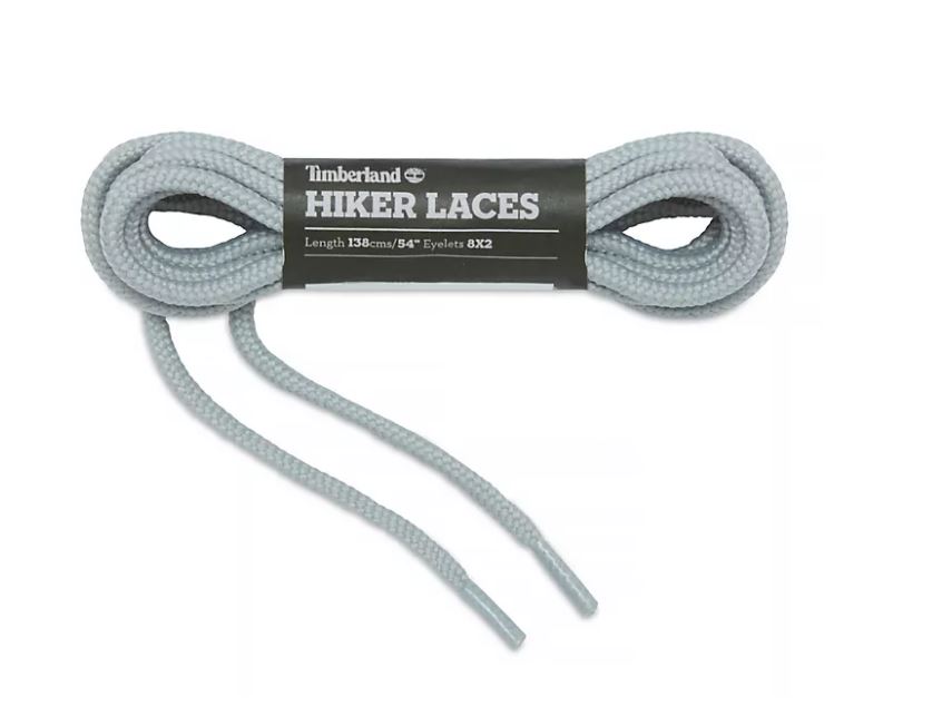 timberland grey laces