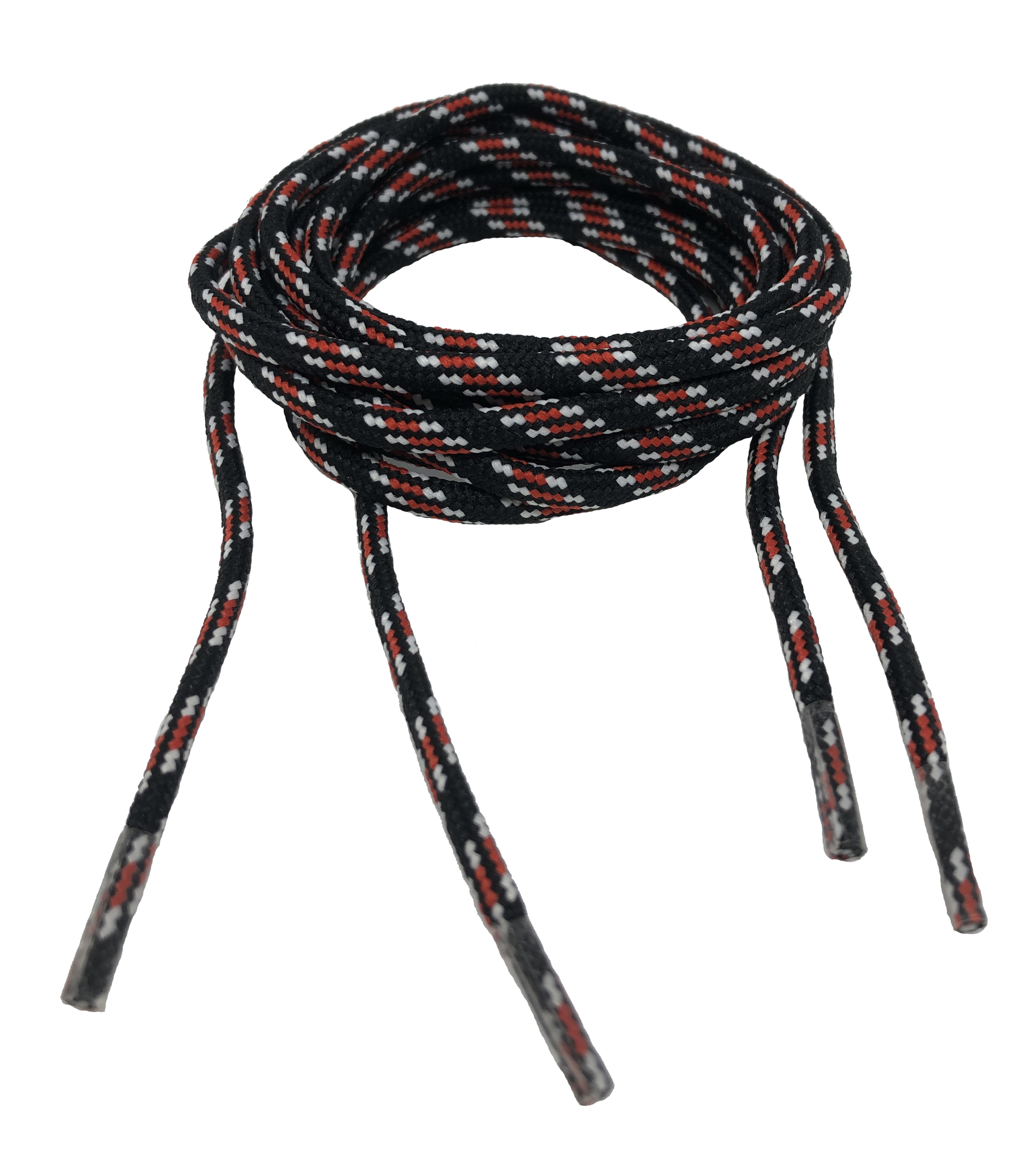 Kilter Strong Round Patterned Shoelaces – Rope Style For Walking Hiking Boots & Shoes