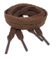 Flat Chocolate Brown Shoelaces