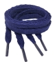 Flat French Navy Blue Shoelaces