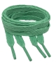 Flat Jade Green Shoelaces